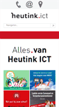 Mobile Screenshot of heutink-ict.nl